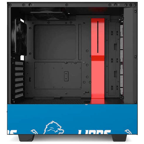 NFL Detroit Lions Blitz Series NZXT H510 Compact ATX Mid-Tower Case Skin