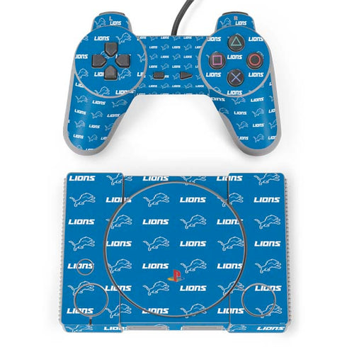 NFL Detroit Lions Blitz Series PlayStation Classic Bundle Skin