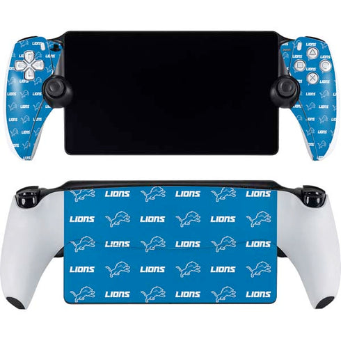 NFL Detroit Lions Blitz Series PlayStation Portal Remote Player Skin