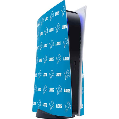 NFL Detroit Lions Blitz Series PS5 Console Skin