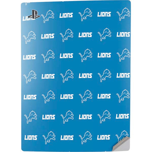 NFL Detroit Lions Blitz Series PS5 Digital Edition Console Skin