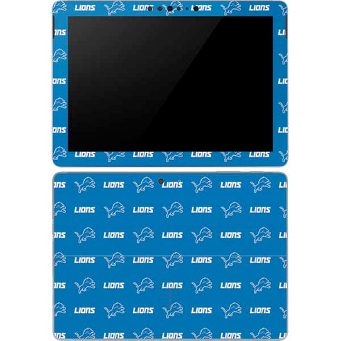 NFL Detroit Lions Blitz Series Surface Go Skin