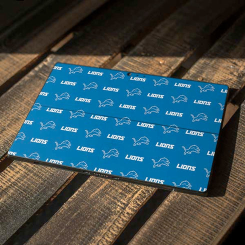 NFL Detroit Lions Blitz Series Surface Pro 6 Skin
