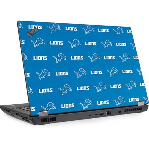 NFL Detroit Lions Blitz Series Lenovo ThinkPad Skin