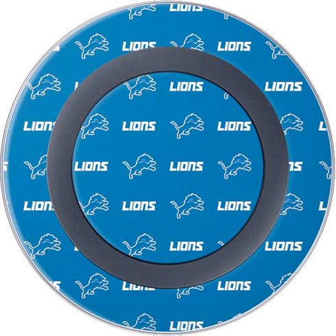 NFL Detroit Lions Blitz Series Wireless Charger Skin
