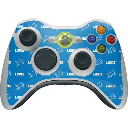 NFL Detroit Lions Blitz Series Xbox 360 Wireless Controller Skin