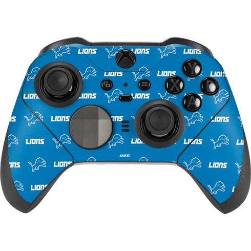 NFL Detroit Lions Blitz Series Xbox Elite Wireless Controller Series 2 Skin