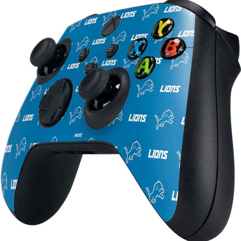NFL Detroit Lions Blitz Series Xbox Series X Controller Skin