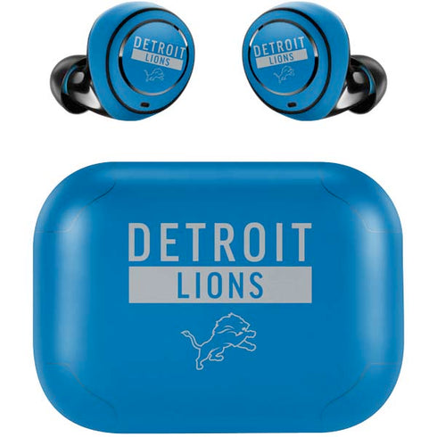 NFL Detroit Lions Blue Performance Series Amazon Echo Buds Skin