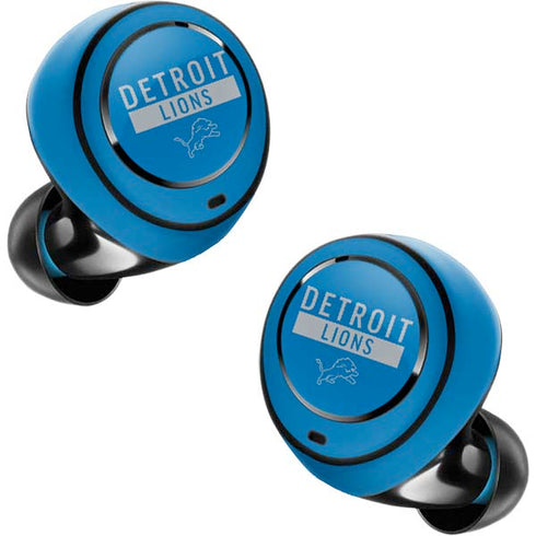 NFL Detroit Lions Blue Performance Series Amazon Echo Buds Skin