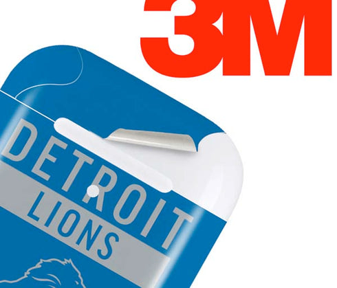 NFL Detroit Lions Blue Performance Series Apple AirPods 2 Skin