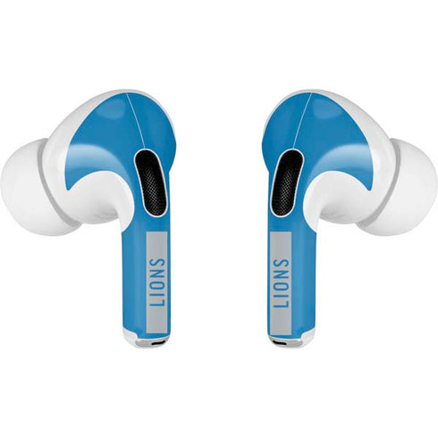 NFL Detroit Lions Blue Performance Series Apple AirPods Pro Skin
