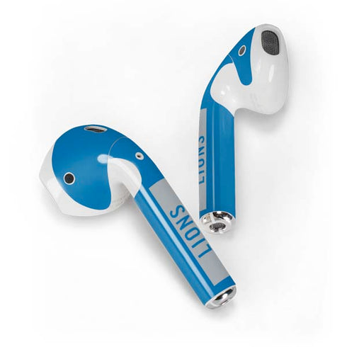 NFL Detroit Lions Blue Performance Series Apple AirPods Skin