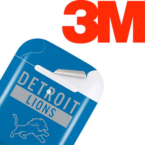 NFL Detroit Lions Blue Performance Series Apple AirPods Skin