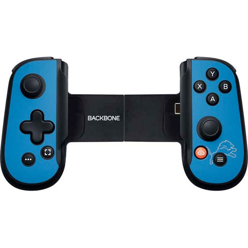 NFL Detroit Lions Blue Performance Series Backbone One for iPhone Game Controller Skin