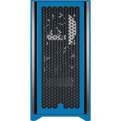 NFL Detroit Lions Blue Performance Series Corsair 4000D Tempered Glass Mid-Tower ATX Case Skin