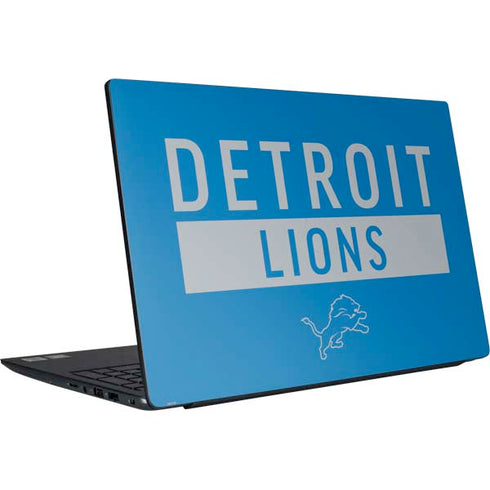 NFL Detroit Lions Blue Performance Series Dell Vostro Skin