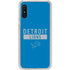 NFL Detroit Lions Blue Performance Series Galaxy A10e Clear Case