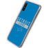 NFL Detroit Lions Blue Performance Series Galaxy A10e Clear Case