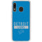 NFL Detroit Lions Blue Performance Series Galaxy A20 Clear Case