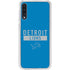NFL Detroit Lions Blue Performance Series Galaxy A50 Clear Case