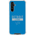 NFL Detroit Lions Blue Performance Series Galaxy A54 5G Clear Case
