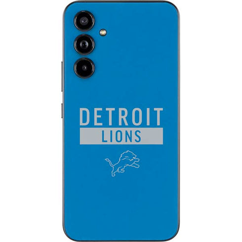 NFL Detroit Lions Blue Performance Series Galaxy A54 5G Skin