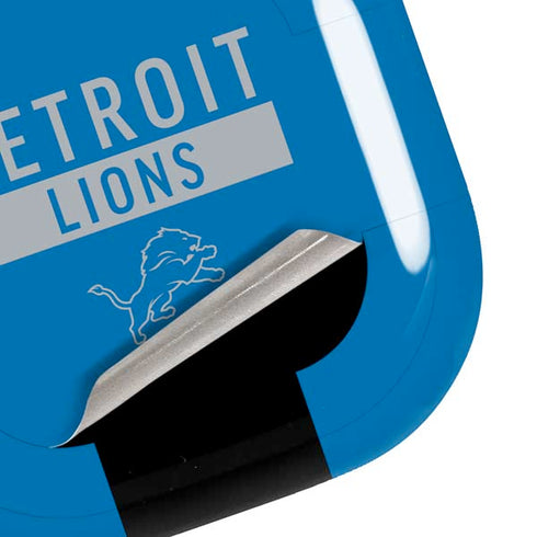 NFL Detroit Lions Blue Performance Series Galaxy Buds Pro Skin