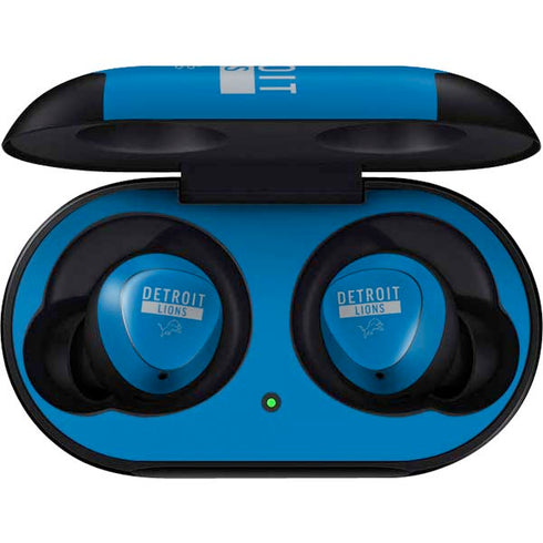NFL Detroit Lions Blue Performance Series Galaxy Buds Skin
