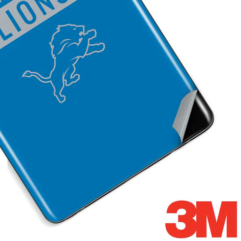 NFL Detroit Lions Blue Performance Series Galaxy Note 8 Skin