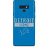 NFL Detroit Lions Blue Performance Series Galaxy Note 9 Skin