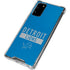 NFL Detroit Lions Blue Performance Series Galaxy Note20 5G Clear Case