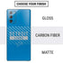 NFL Detroit Lions Blue Performance Series Galaxy Note20 5G Skin