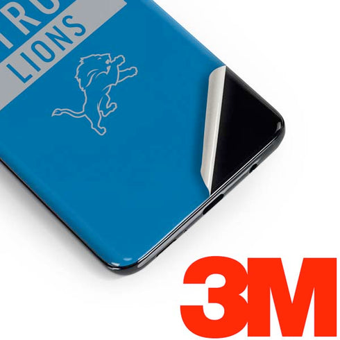 NFL Detroit Lions Blue Performance Series Galaxy S10 Plus Skin
