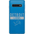 NFL Detroit Lions Blue Performance Series Galaxy S10 Skin
