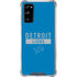 NFL Detroit Lions Blue Performance Series Galaxy S20 FE Clear Case