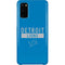 NFL Detroit Lions Blue Performance Series Galaxy S20 Lite Case