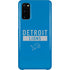 NFL Detroit Lions Blue Performance Series Galaxy S20 Lite Case