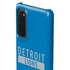 NFL Detroit Lions Blue Performance Series Galaxy S20 Lite Case