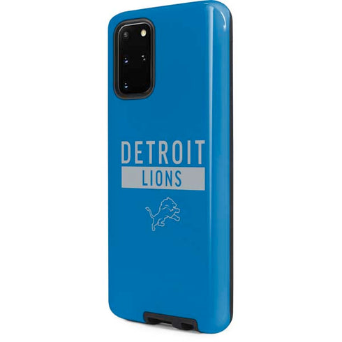 NFL Detroit Lions Blue Performance Series Galaxy S20 Plus Pro Case