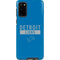 NFL Detroit Lions Blue Performance Series Galaxy S20 Pro Case