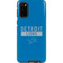 NFL Detroit Lions Blue Performance Series Galaxy S20 Pro Case