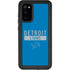 NFL Detroit Lions Blue Performance Series Galaxy S20 Waterproof Case