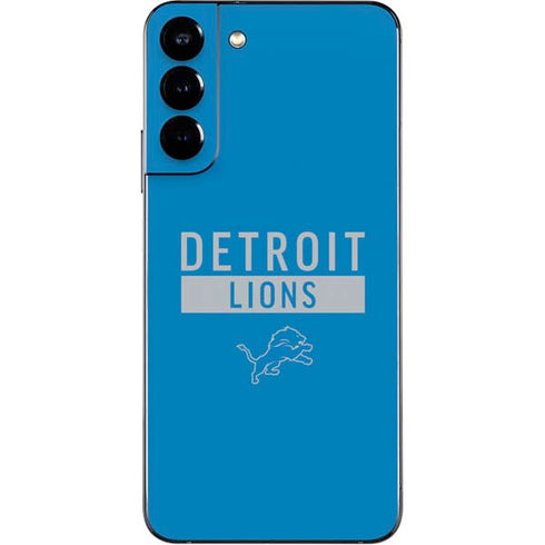 NFL Detroit Lions Blue Performance Series Galaxy S22 Plus Skin