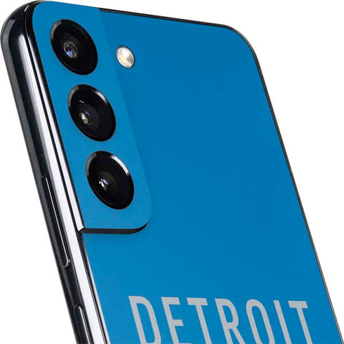 NFL Detroit Lions Blue Performance Series Galaxy S22 Plus Skin