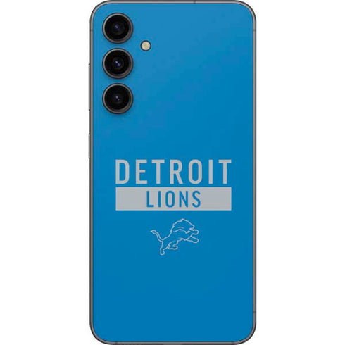 NFL Detroit Lions Blue Performance Series Galaxy S23 FE Skin