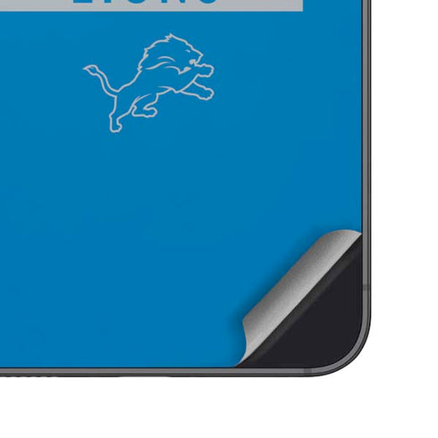NFL Detroit Lions Blue Performance Series Galaxy S23 Skin