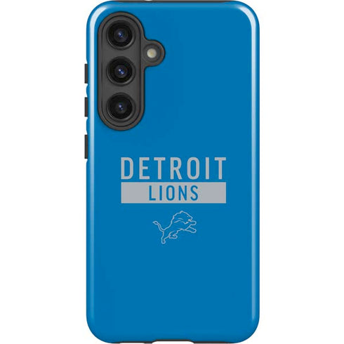 NFL Detroit Lions Blue Performance Series Galaxy S24 Impact Case