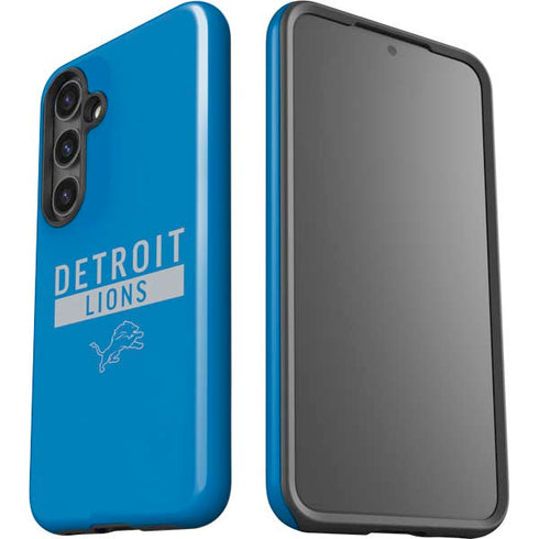 NFL Detroit Lions Blue Performance Series Galaxy S24 Impact Case