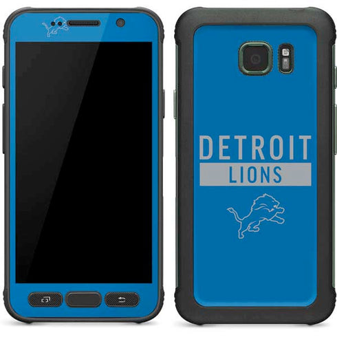 NFL Detroit Lions Blue Performance Series Galaxy S7 Active Skin